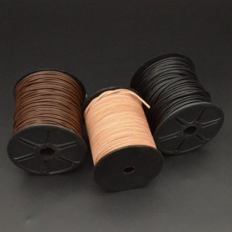 Round Leather lace 2mm